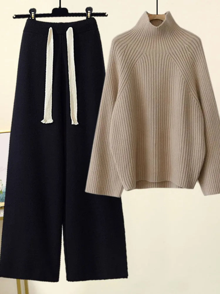LUCIA – RELAXED KNIT TWO-PIECE SET