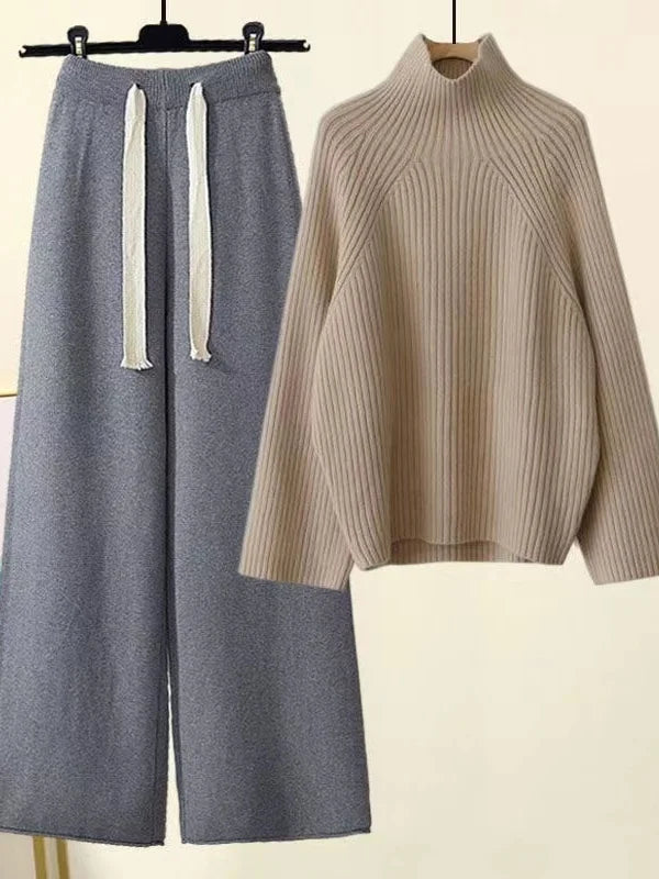 LUCIA – RELAXED KNIT TWO-PIECE SET