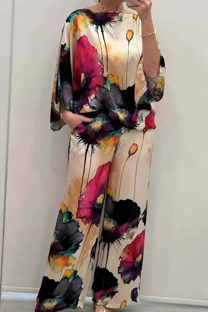 Mia | Luxe Wide-Leg Set
