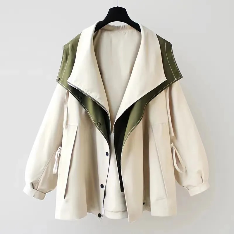 Charlotte™ – Elegant All-Weather Windbreaker Jacket