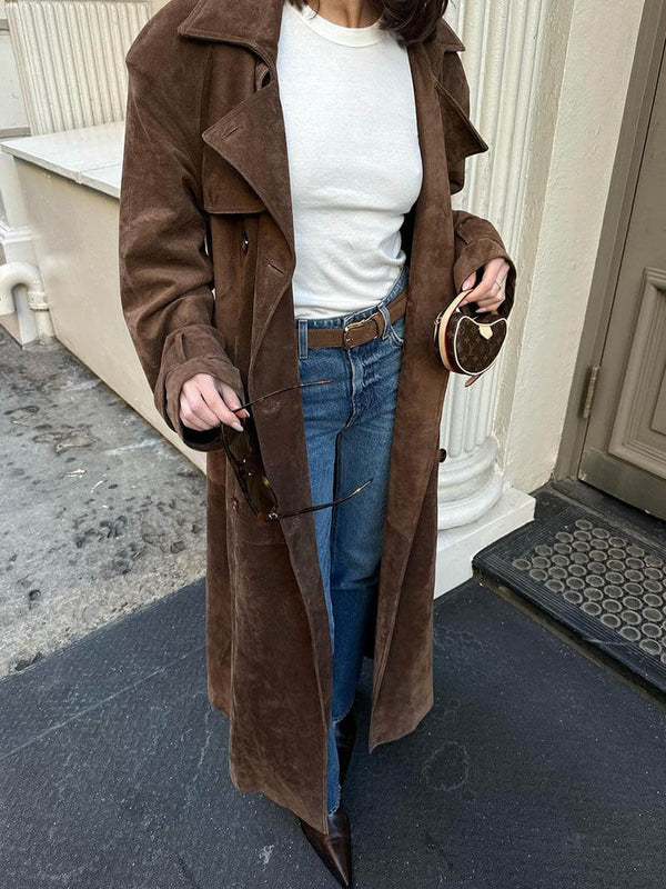 Ayah™ – Elegant Trench Coat for Timeless Sophistication