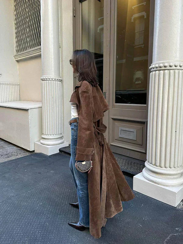 Ayah™ – Elegant Trench Coat for Timeless Sophistication