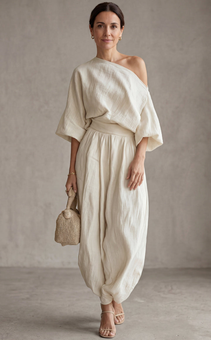 Linen Suit Off-White