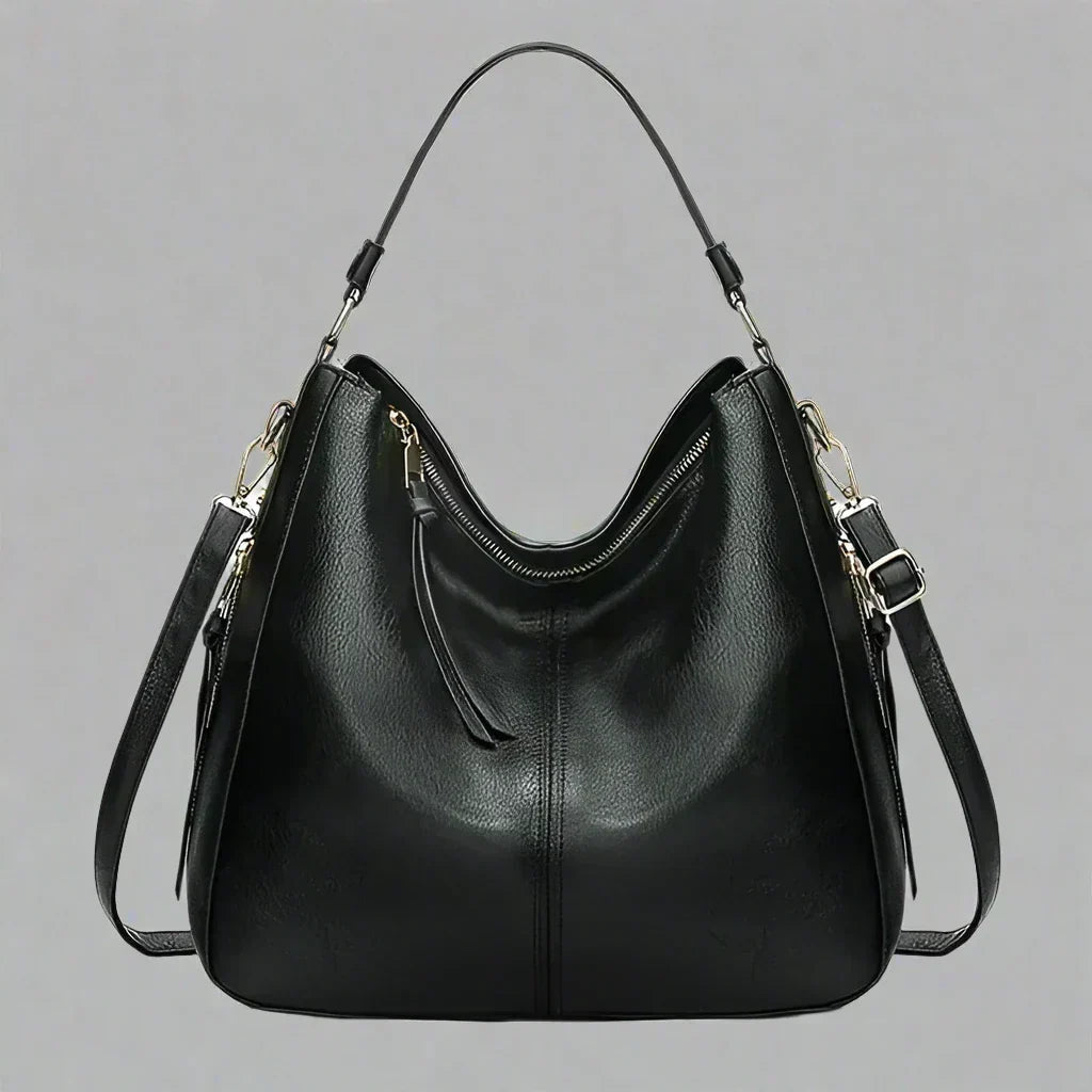 Cecile - Stylish Leather Tote Bag