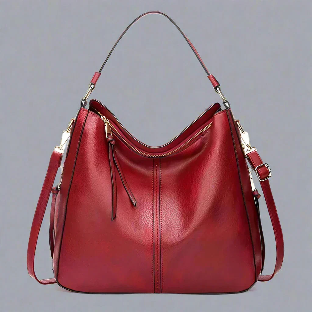 Cecile - Stylish Leather Tote Bag