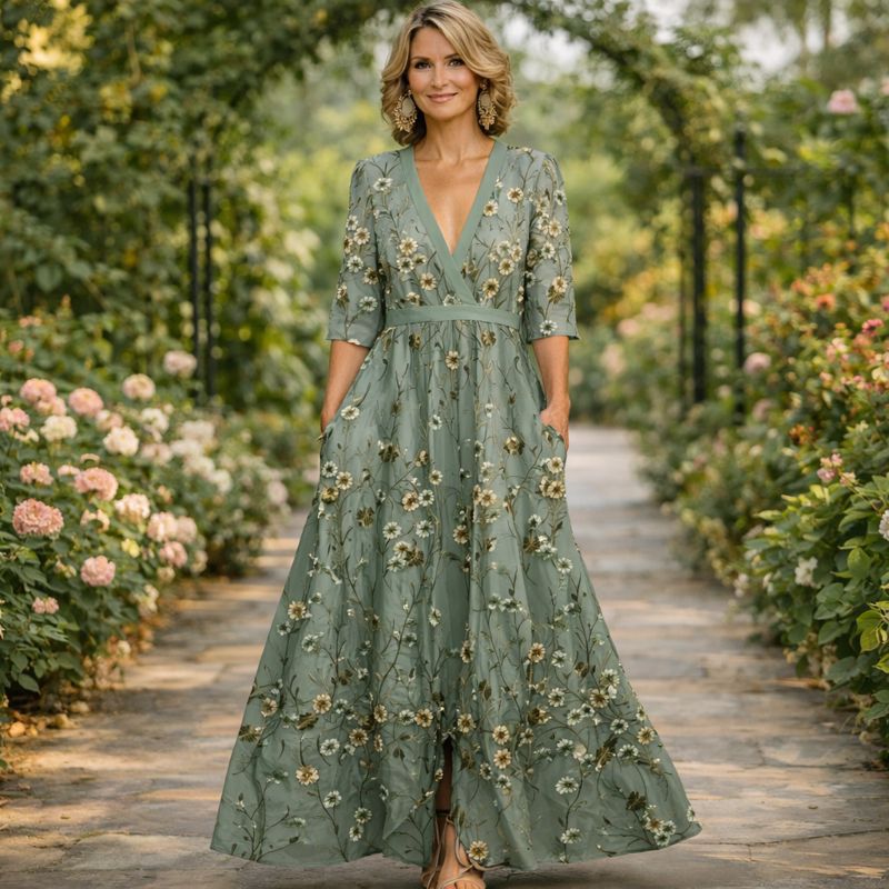Aimee | Elegant Maxi Summer Dress