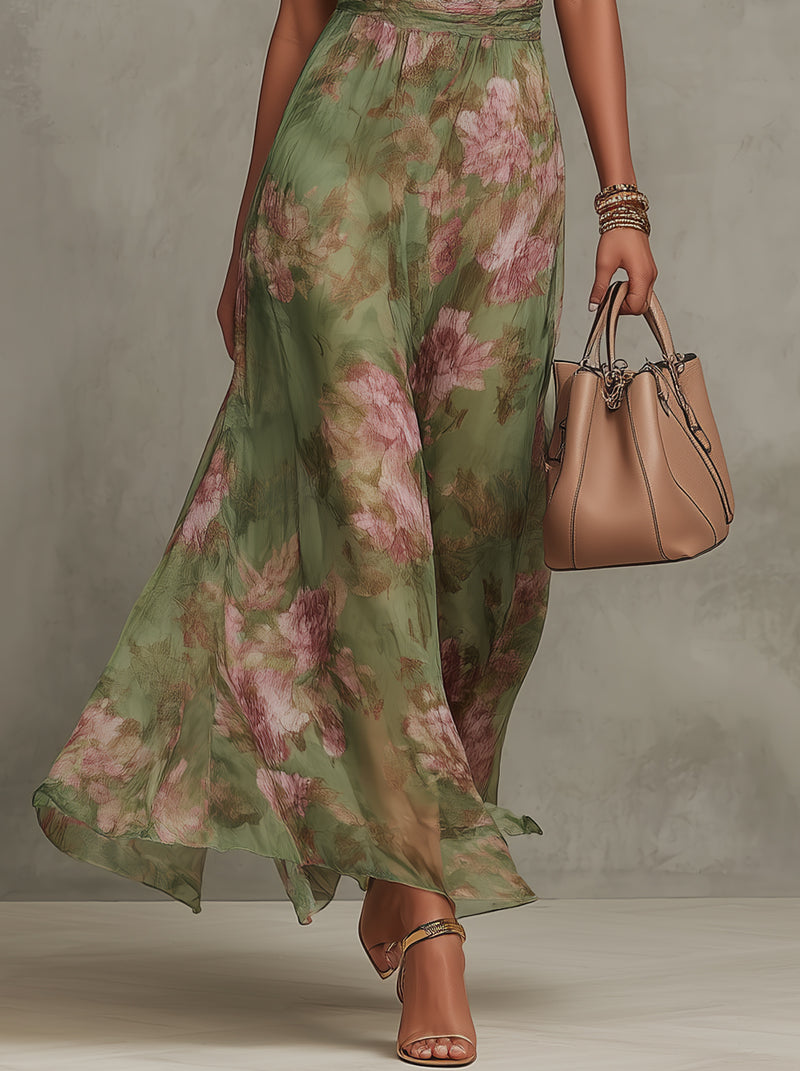 Faith™ | Elegant Floral Maxi Dress for Women