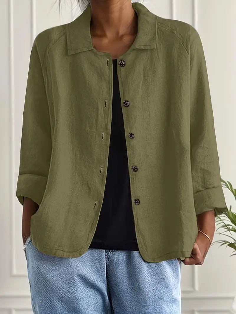 Marilla – Classic Lightweight Shirt-Cardigan