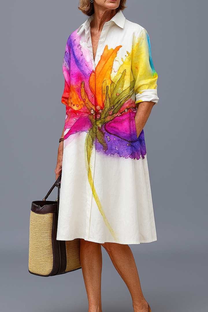 Diana™ | Sophisticated Midi Dress for Women