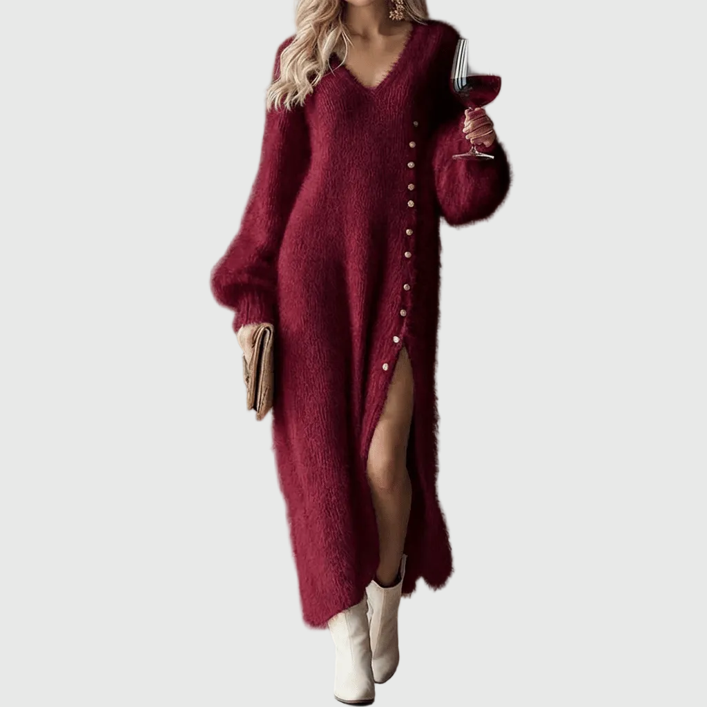 Brielle | Holiday Lounge Dress