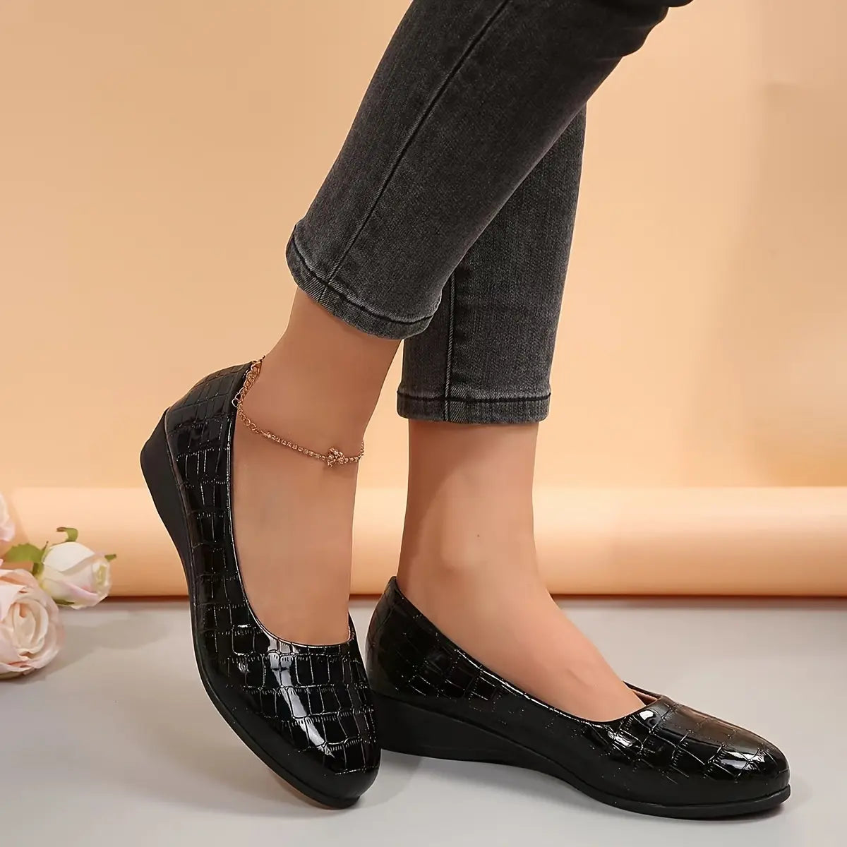 Brielle – Breathable Vegan Leather Shoes