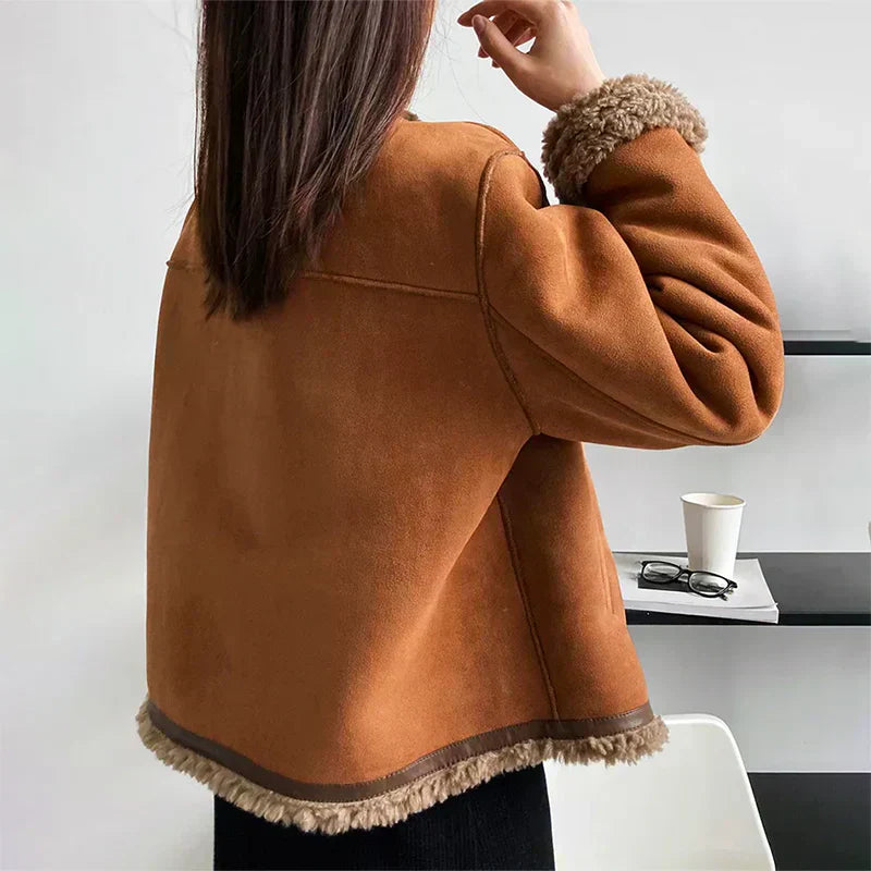 Liana™ – Refined Jacket for Timeless Winter Elegance