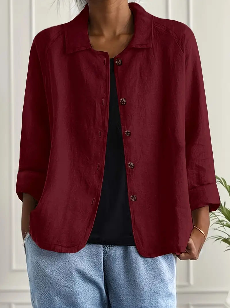 Marilla – Classic Lightweight Shirt-Cardigan