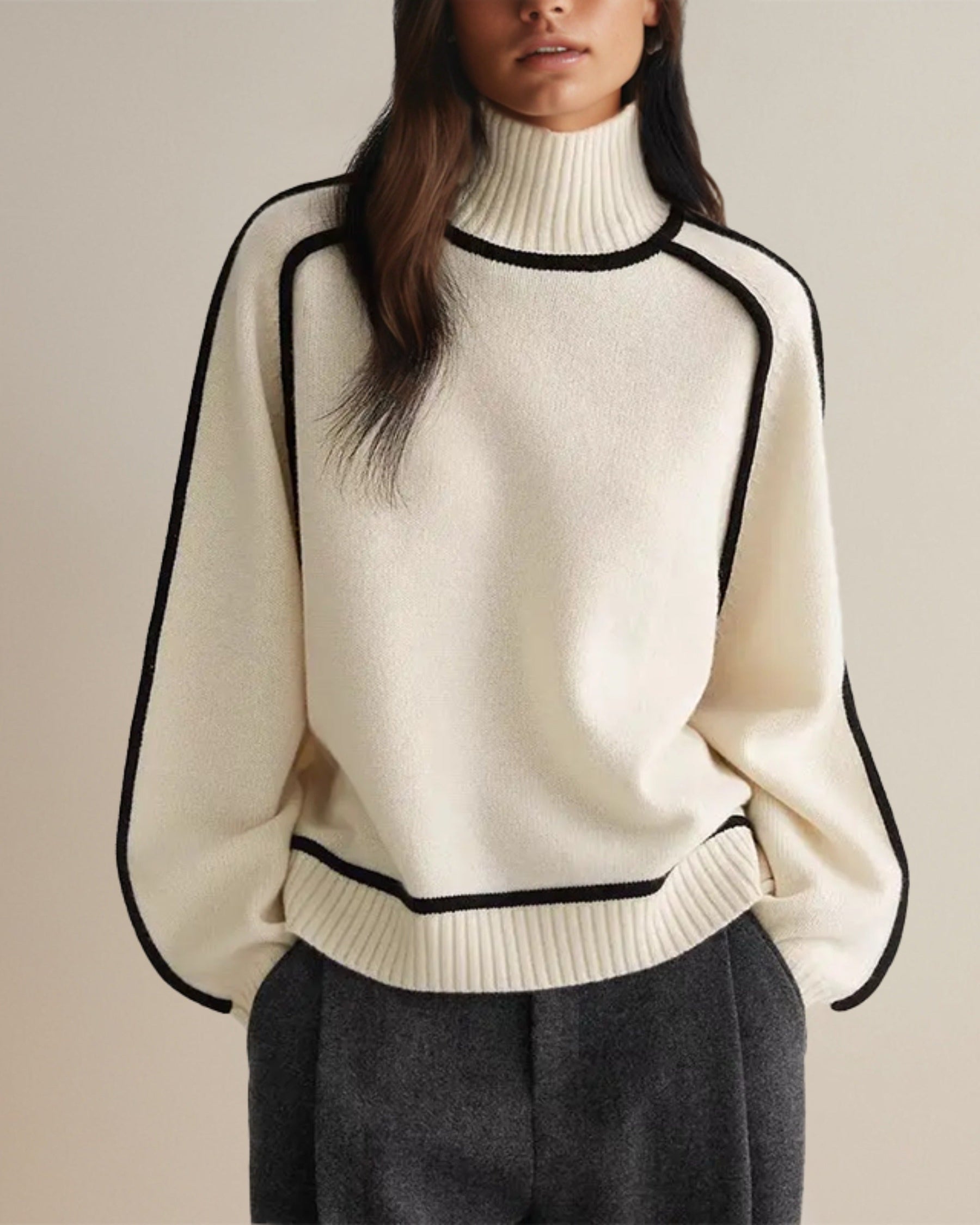 Sophisticated Turtleneck Sweater for Winter