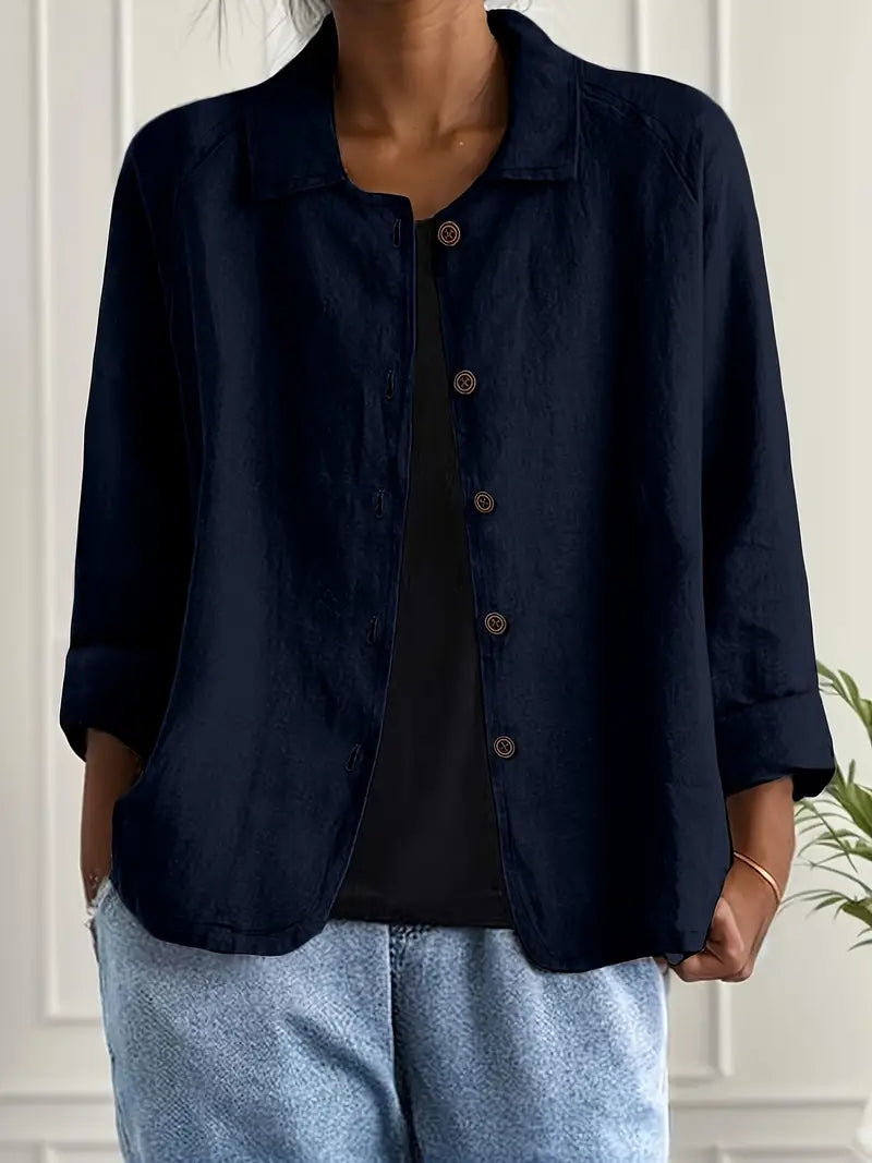 Marilla – Classic Lightweight Shirt-Cardigan