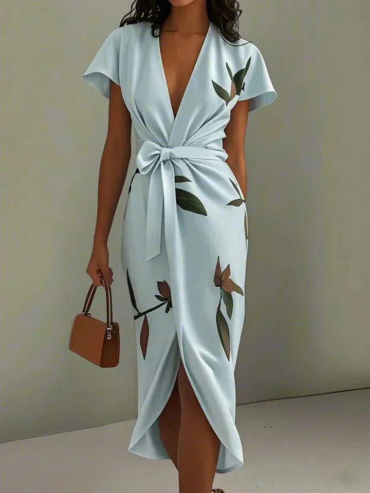 Suzanne - Elegant Wrap Dress