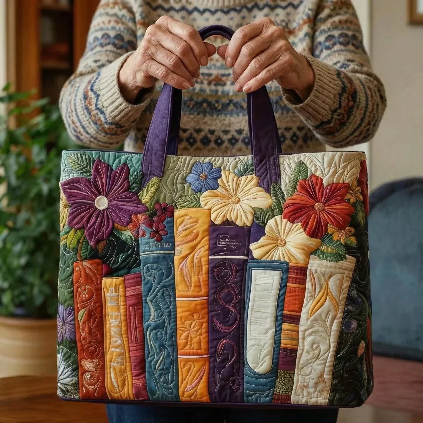 Handmade Bag - For Book Lovers