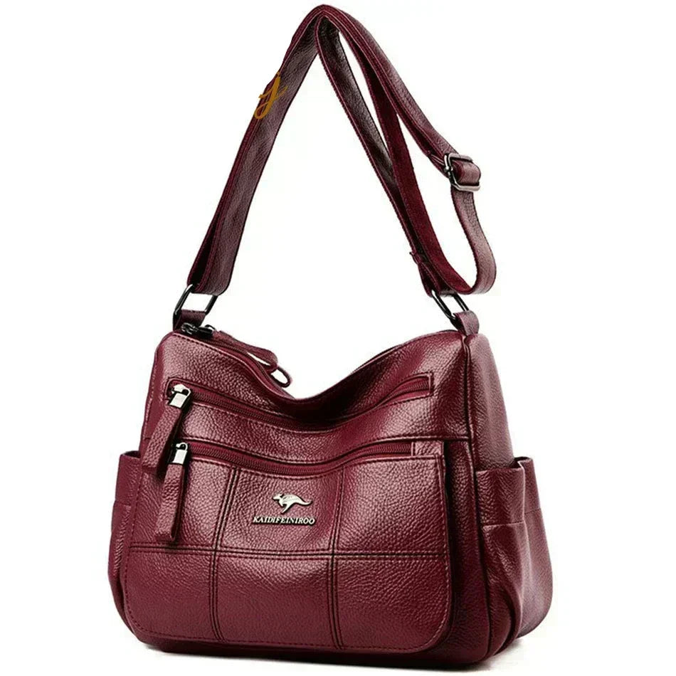 Evangeline | Designer Multi-Layer Crossbody Bag