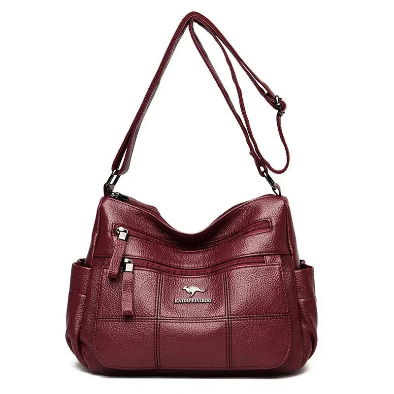 Evangeline | Designer Multi-Layer Crossbody Bag