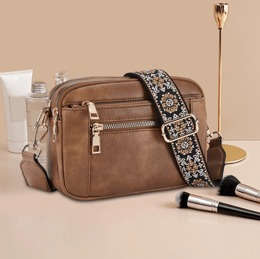 Nylah Crossbody with Colorful Straps