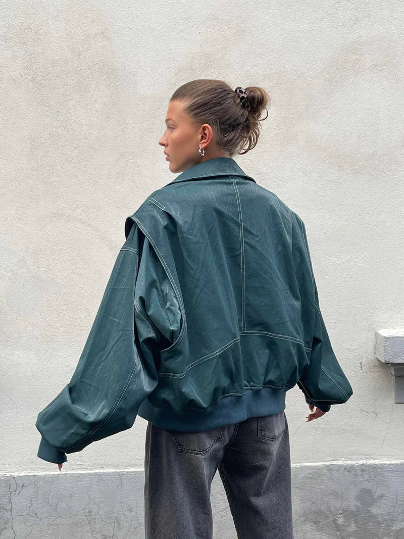 Oversized Contrast Jacket - Limited Sale