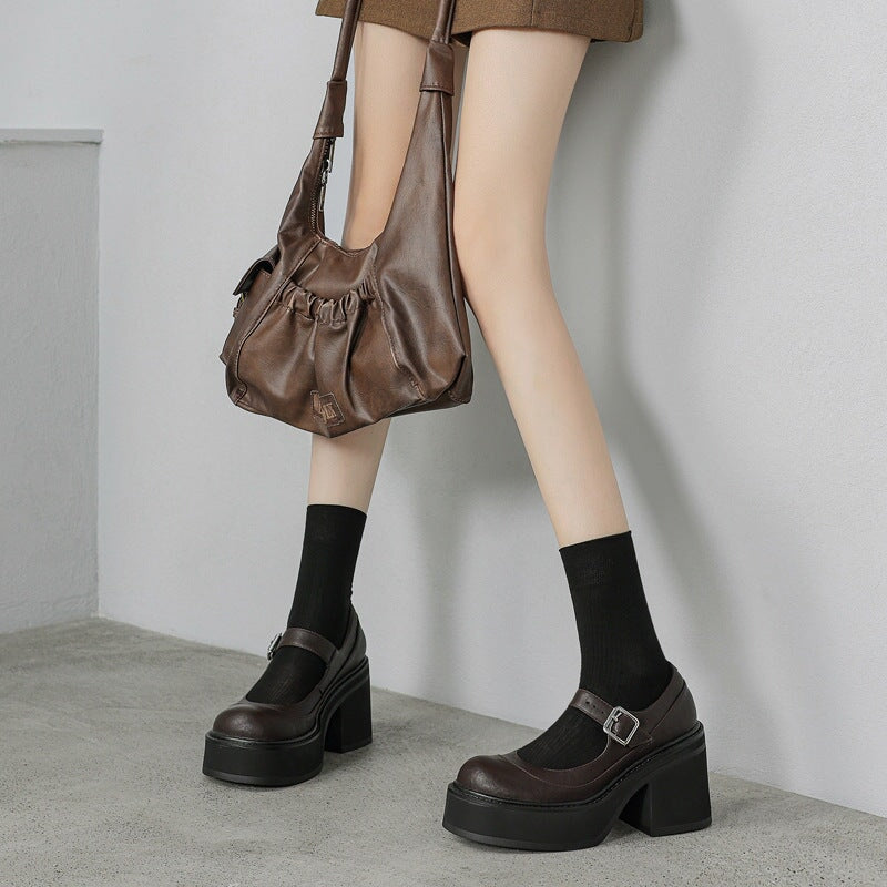 Pela Leather Pumps