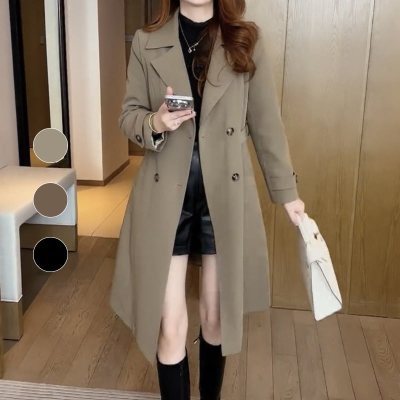 Luminara – Elegant Warm Trench