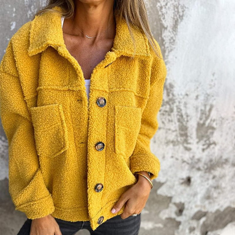 Alyssa™ – Button-Down Jacket for Cozy Everyday Style