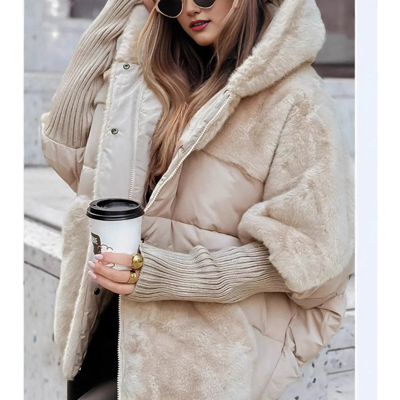 Wrenley™ – Oversized Hooded Puffer Coat for Ultimate Winter Comfort