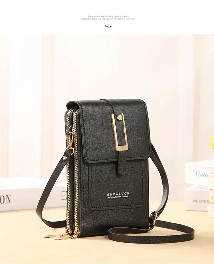 Afton | Touch Screen Cell Phone Shoulder Bag