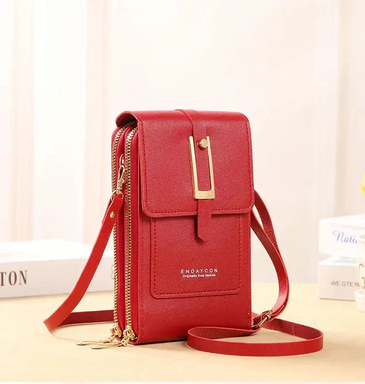 Afton | Touch Screen Cell Phone Shoulder Bag