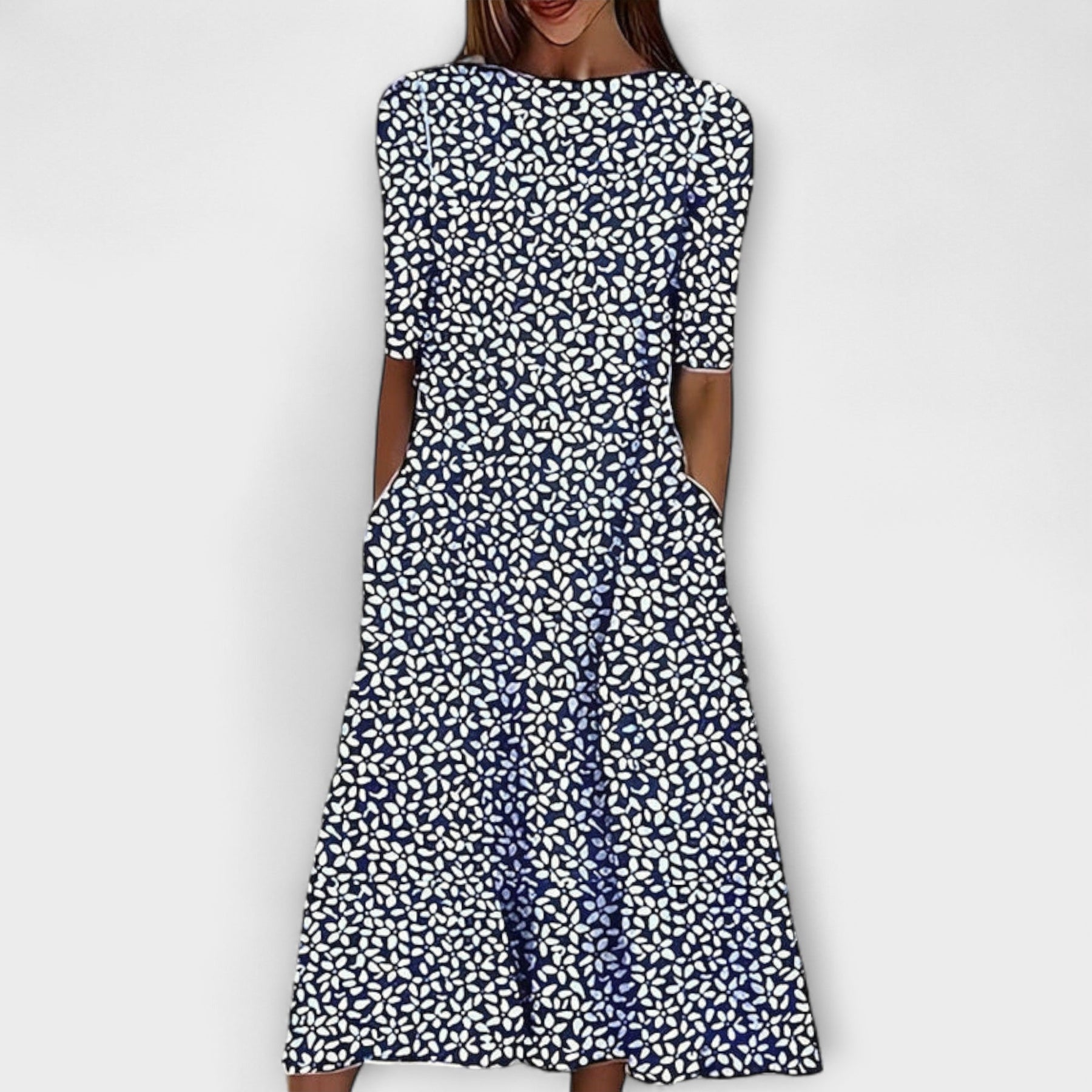 Adelina - Flower Dress Coast